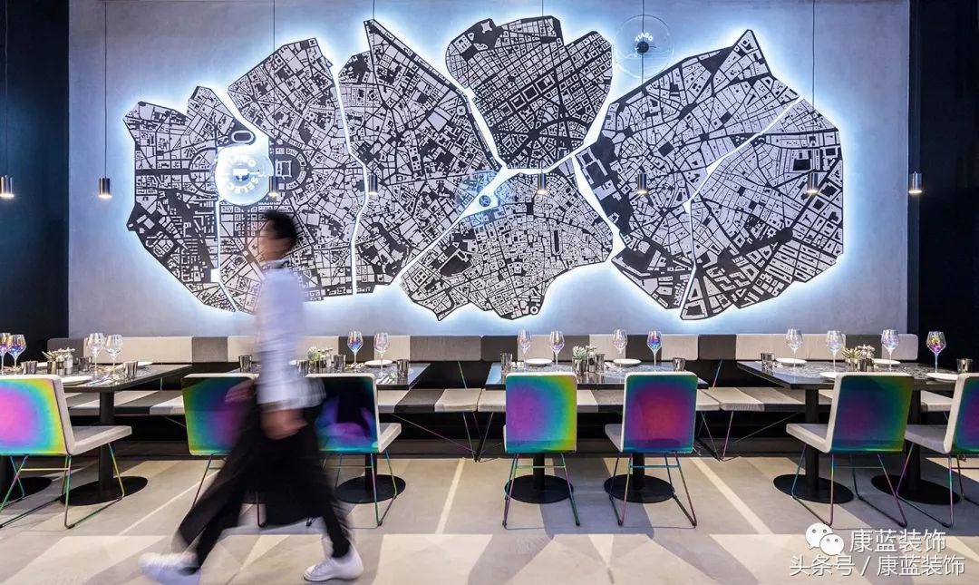 商办地产的投资者开始关注城市亚文化：赛博朋克餐厅的设计装修