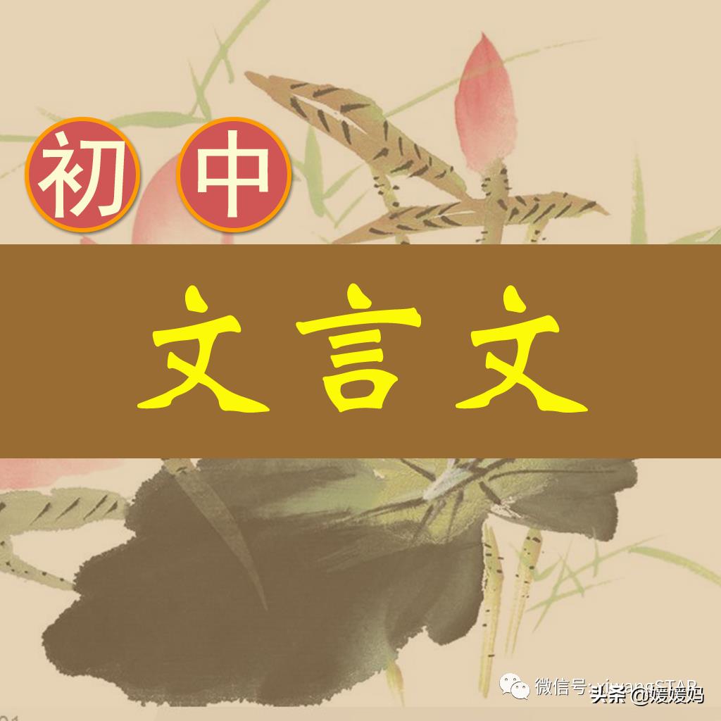 「初中语文」七八九年级上册文言文知识清单